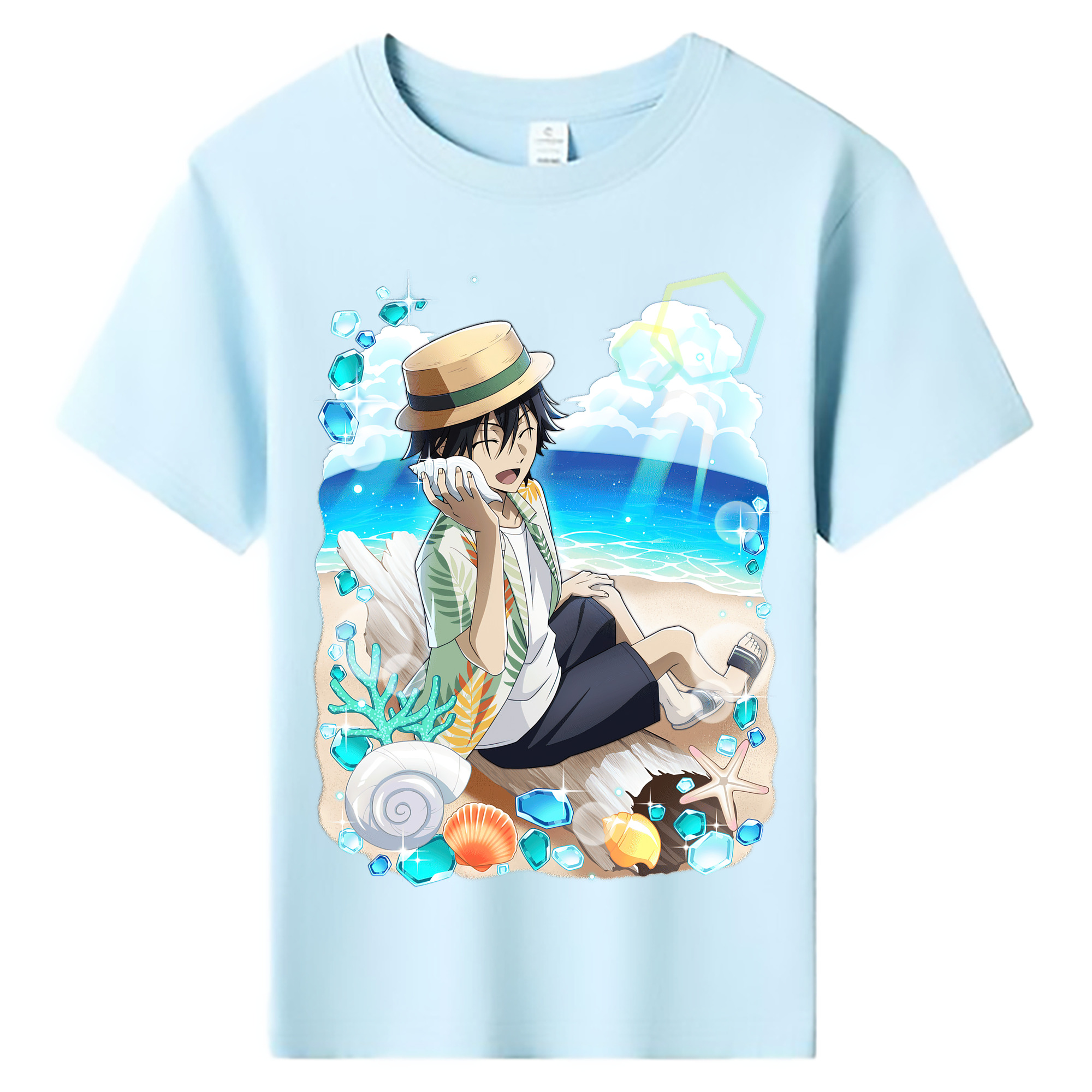 （画像用） 文豪ストレイドッグス Bungo Stray Dogs 綿100％キッズTシャツ（フロントプリント）